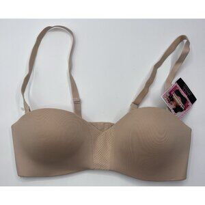 Maidenform Bra Womens Size 34B Wireless Padded Balconette Neckline